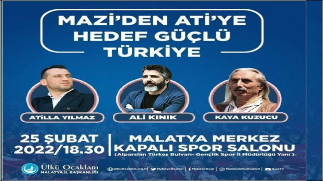 Mazi'den Ati'ye Hedef Güçlü Türkiye