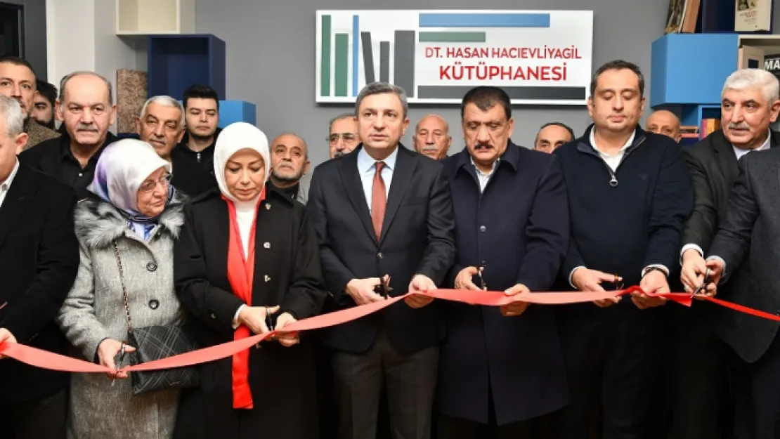 Merhum Hasan Hacıevliyagil Anısına Yaptırılan Kütüphane Açılışı Gerçekleştirildi