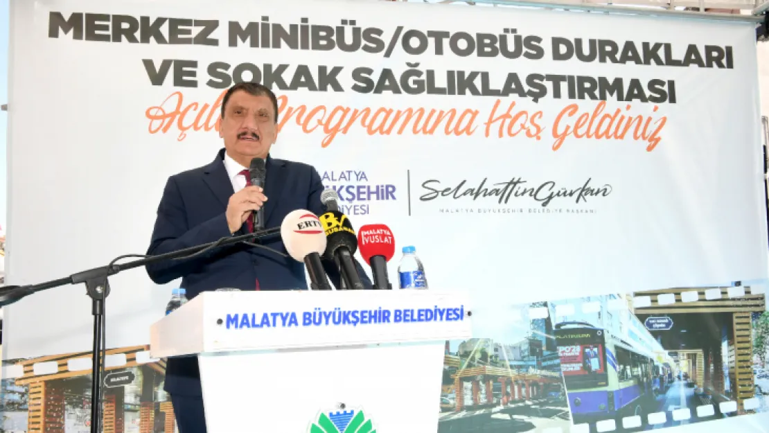 Merkez Minibüs ve Otobüs Duraklarının açılışı gerçekleştirildi