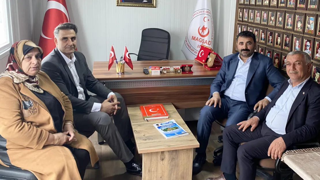 MHP' den Başkan Aldemir'e Ziyaret