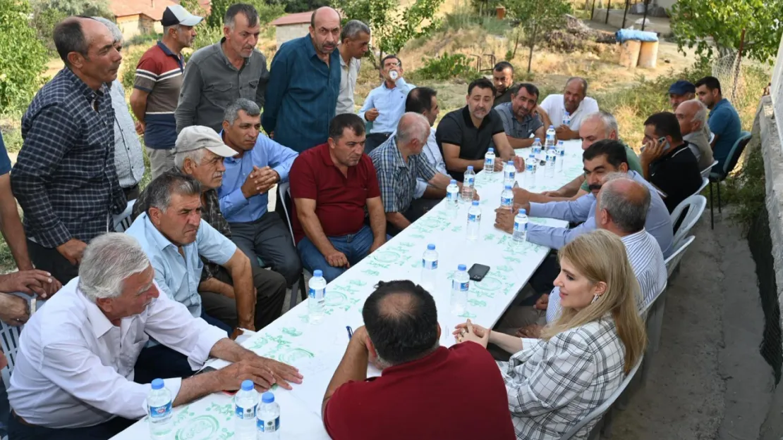 Milletvekili Ölmeztoprak, Kale Ve Hekimhan'da Sulama Suyu Konusunda Kapsamlı Toplantılar Gerçekleştirdi