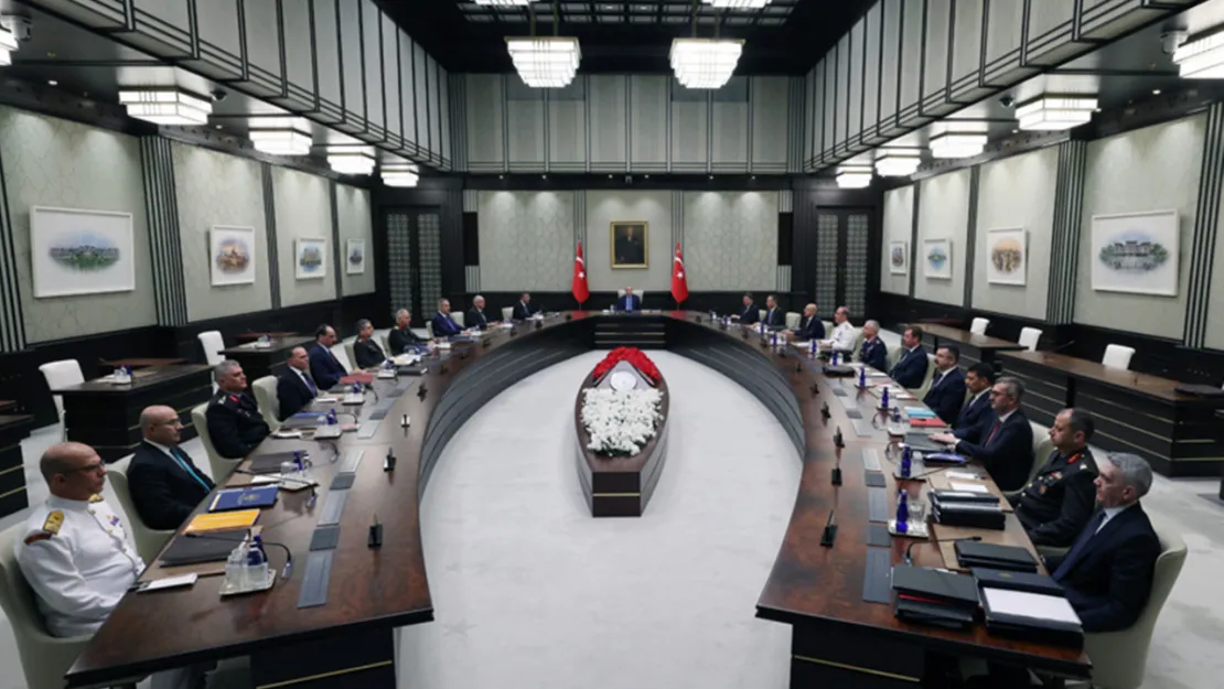 Milli Güvenlik Kurulu toplantısı sona erdi