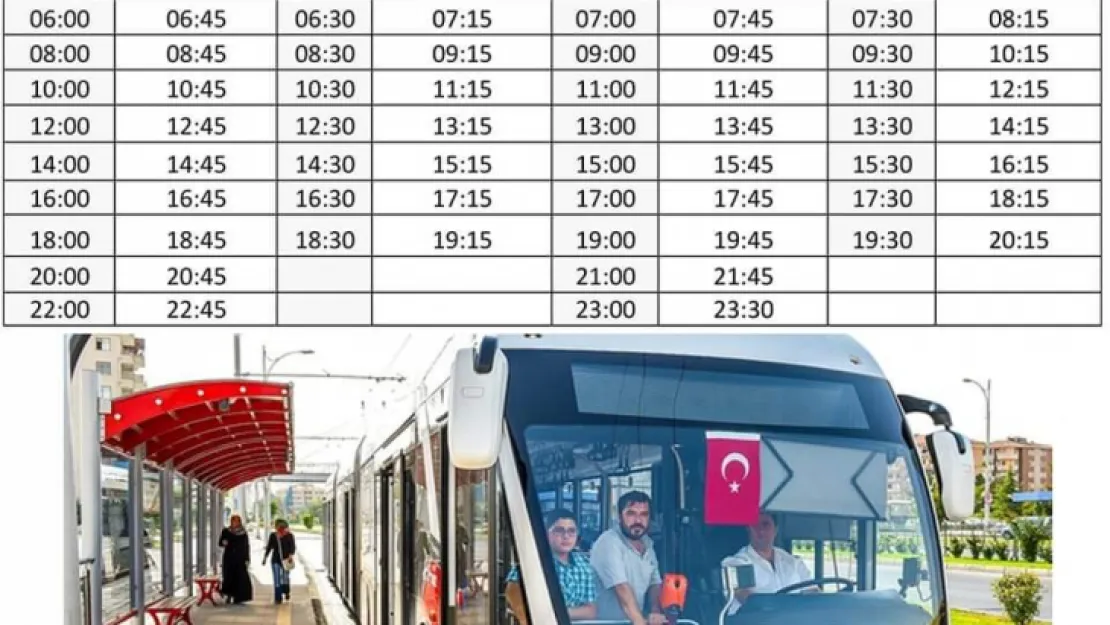 Motaş Trambüs araçları sefere başlıyor.