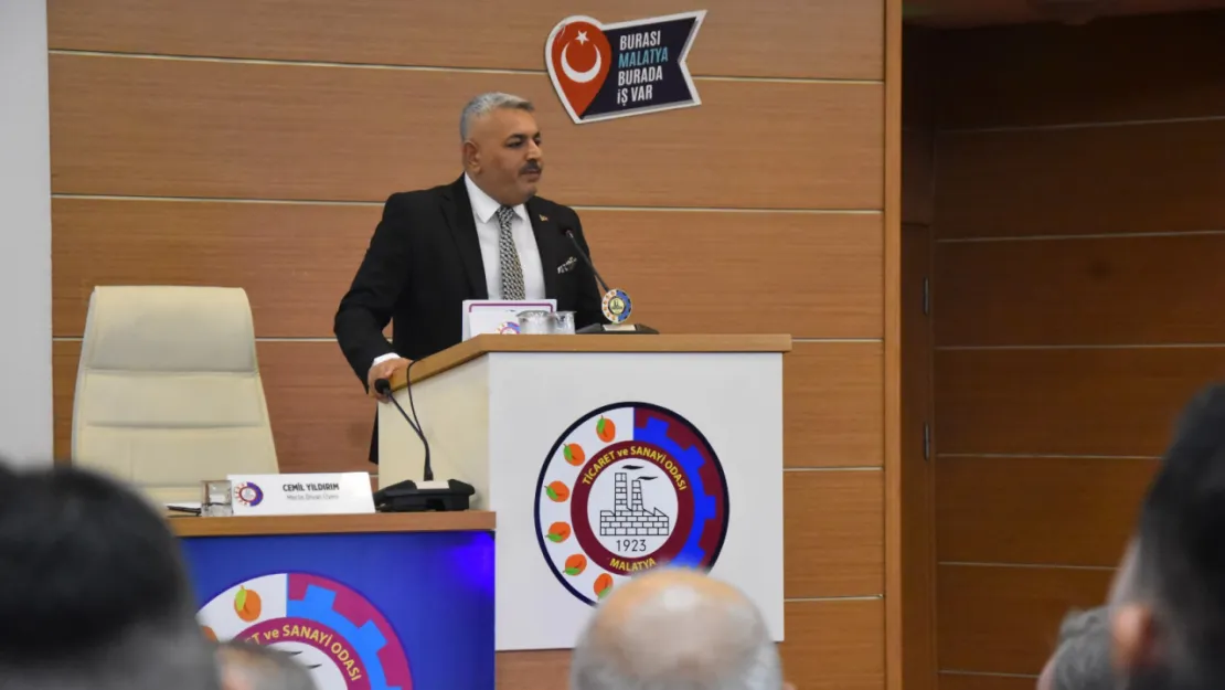 MTSO Başkanı Sadıkoğlu: Malatya İçin 6. Bölge Teşvikleri Şart