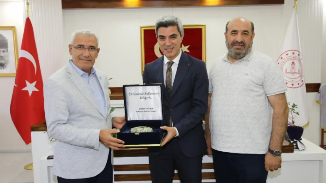 Osman Güder  Behçet Bakır'a hayırlı olsun ziyaretinde bulundu