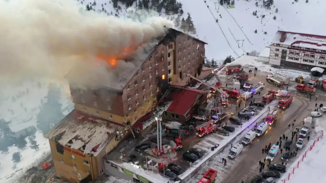 Otel yangınında gözaltı sayısı 12 oldu