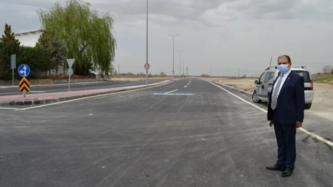 Özsan Sanayi Sitesinde yol sorunu 30 yıl sonra çözüldü