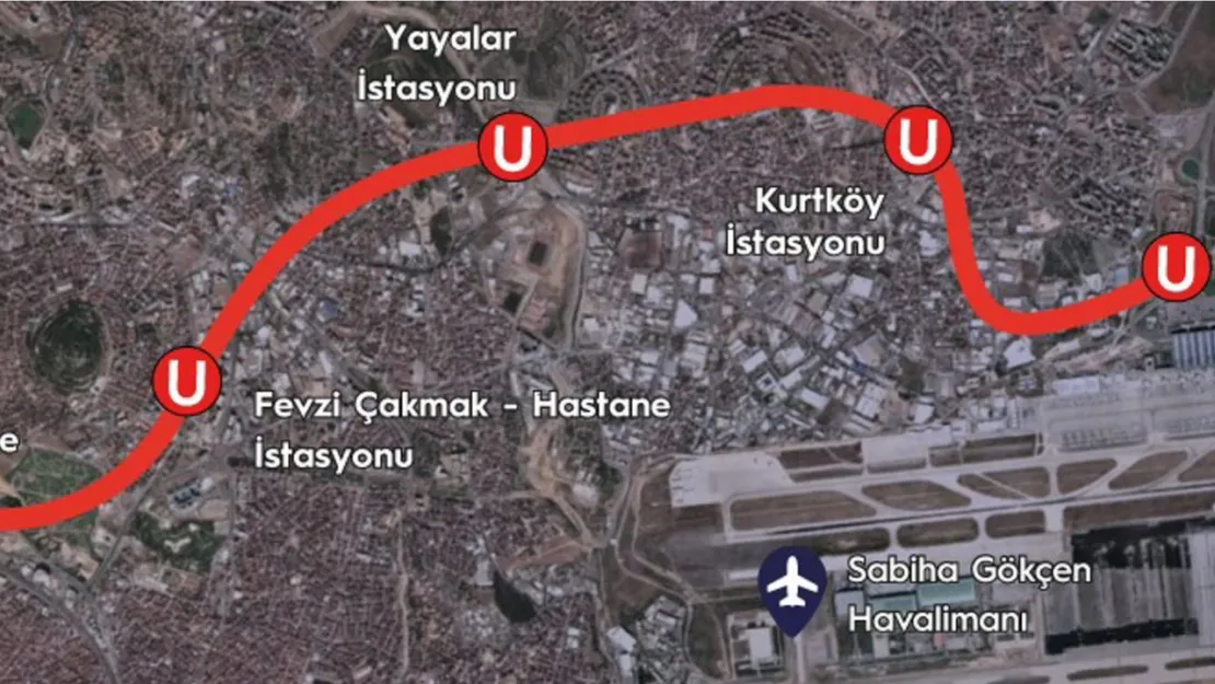 Pendik - Sabiha Gökçen Havalimanı Metrosu 1 Yaşında