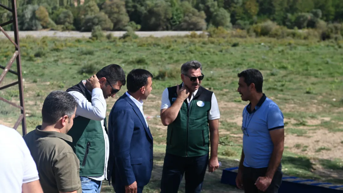 Pütürge Belediye Başkanı Sülük, Şiro Çayı ve Dere Gözü Havzalarında İncelemelerde Bulundu