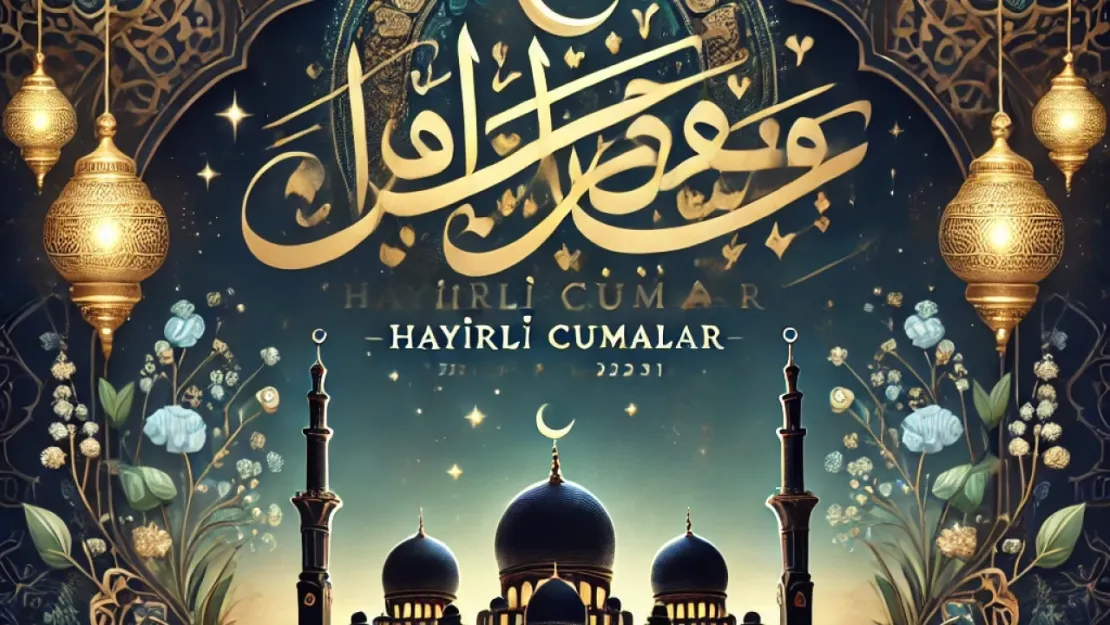 Ramazan ayına özel dualı ve hadisli Cuma mesajları