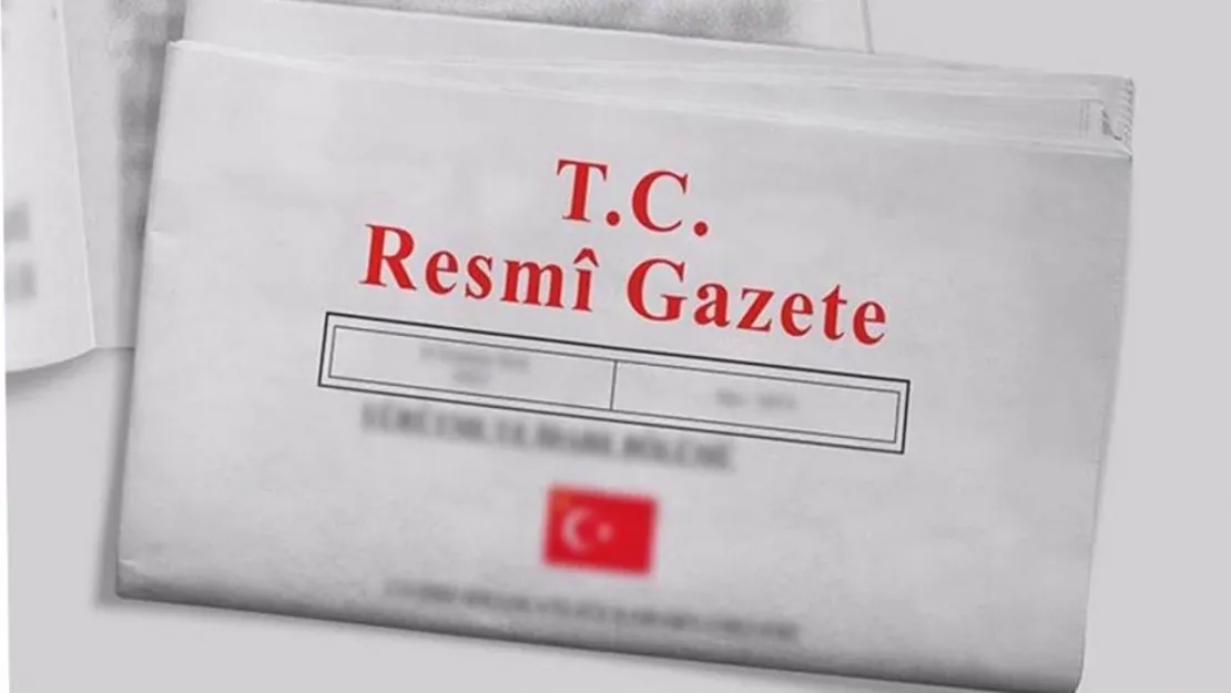 Resmi Gazete'de Bugün