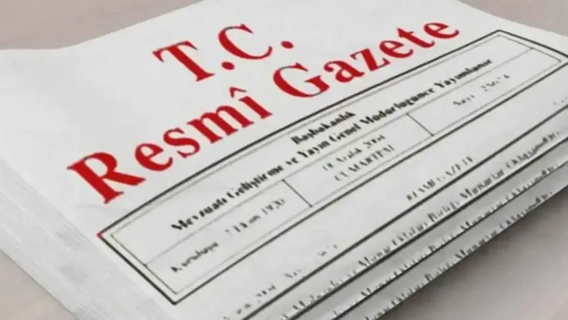 Resmi Gazetede Bugün(28 Ağustos 2025)