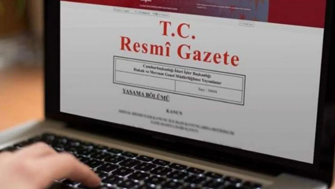 Resmi Gazetede Bugün