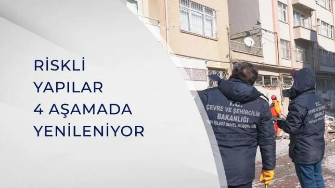 Riskli Yapılar 4 Aşamada Yenileniyor