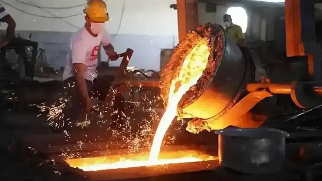 Sanayi üretimi yıllık yüzde 8,3 arttı