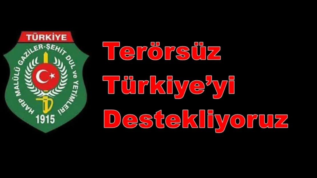 Şehit yakınları ve gazilerden 'Terörsüz Türkiye' vurgusu