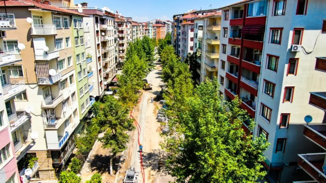 Sivas Caddesi Yenileniyor