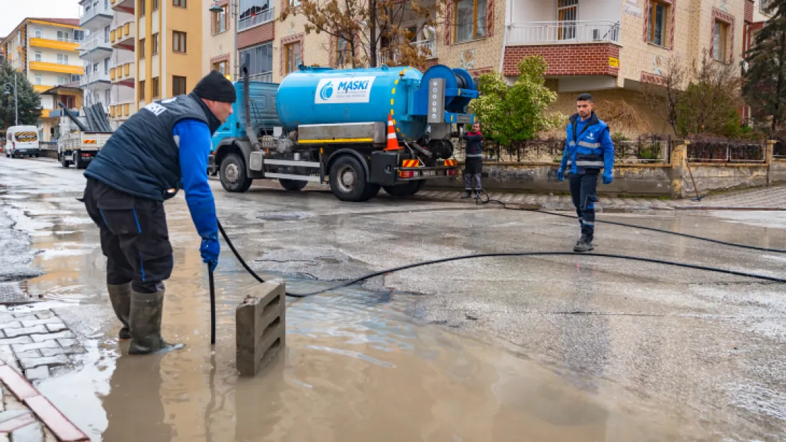 Su Baskınlarına Ve Göllenmelere Maski Müdahale Etti