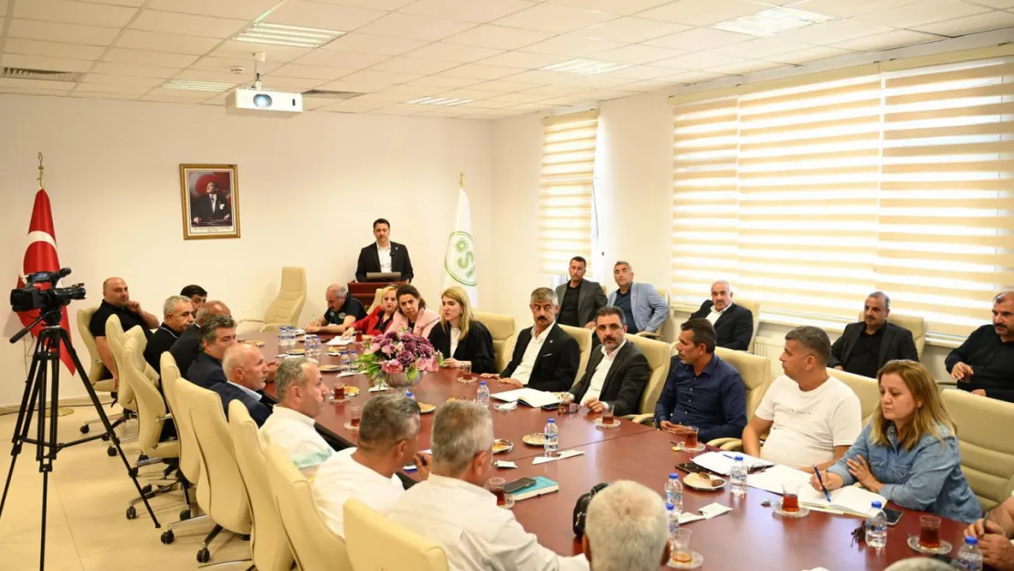 Sulama Sezonu Öncesi Malatya'da Önemli Toplantı