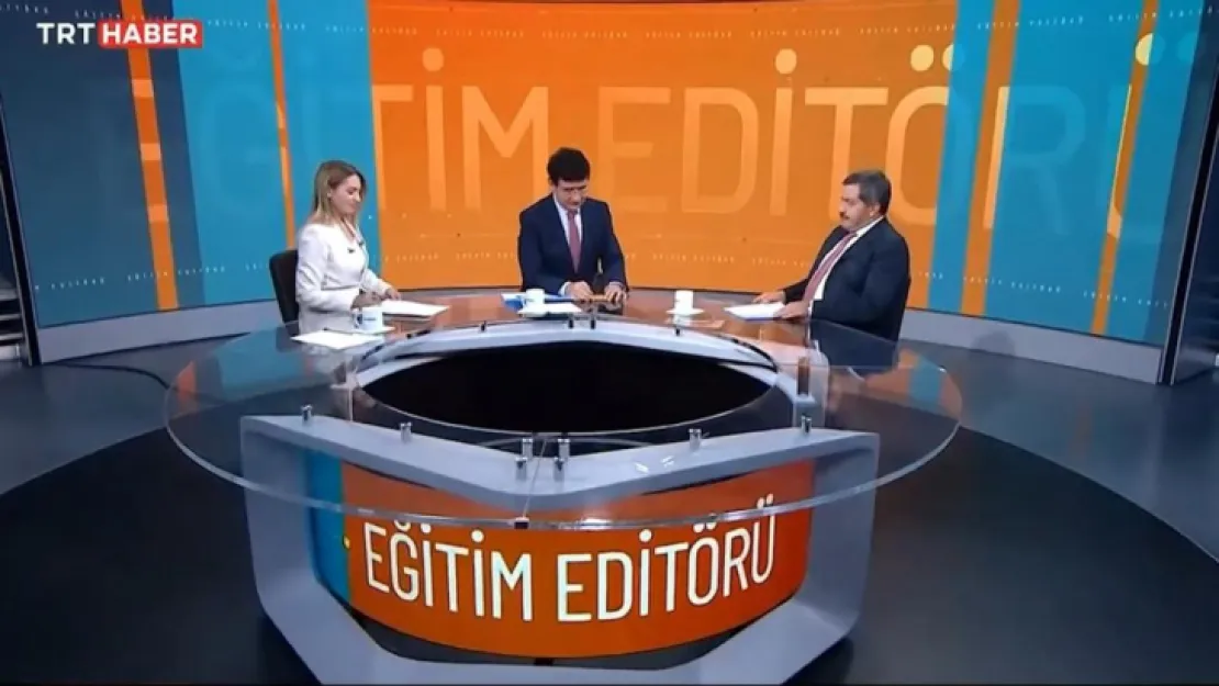 TRT Haber Eğitim Editörü programının konuğu oldu