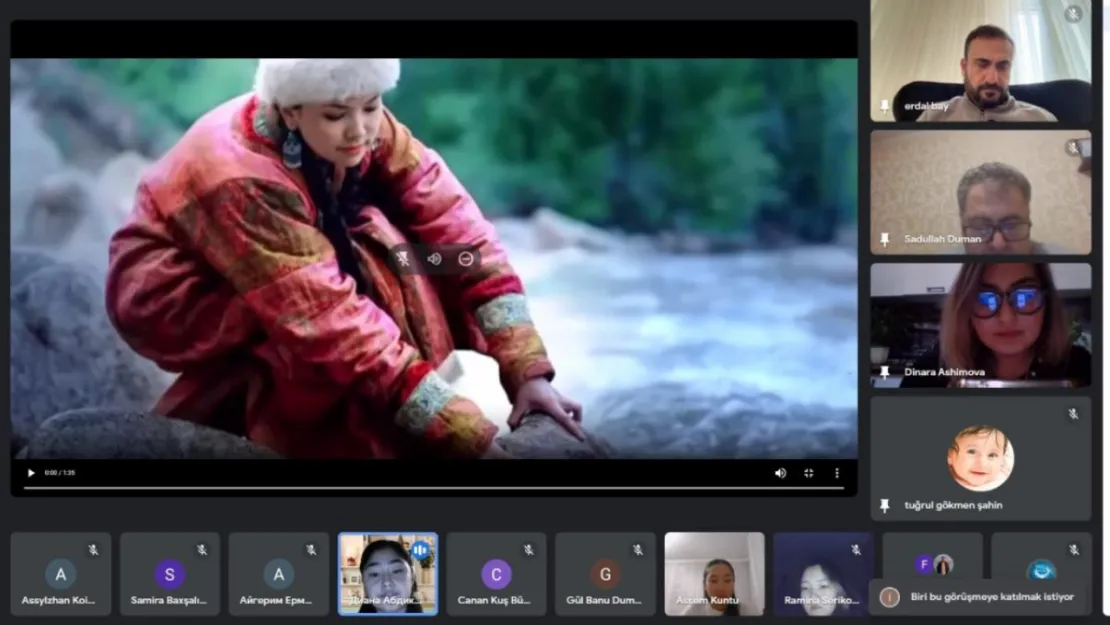 TUDVA Öğrenci Buluşmalarında 'Kazakistan' Anlatıldı