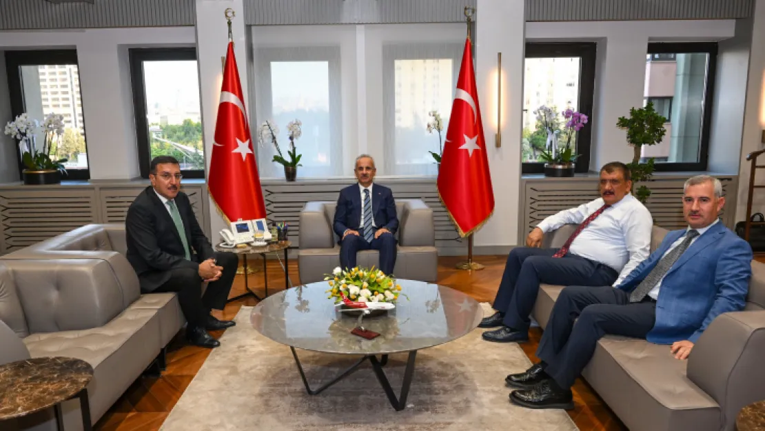 Tüfenkci, Ulaştırma Bakanımız ile verimli bir görüşmemiz oldu