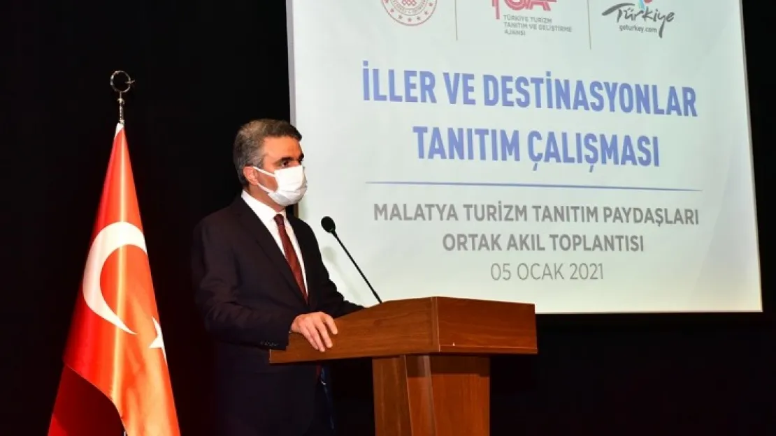 'Turizm Tanıtım Paydaşları Ortak Akıl Toplantısı' Malatya'da Düzenlendi