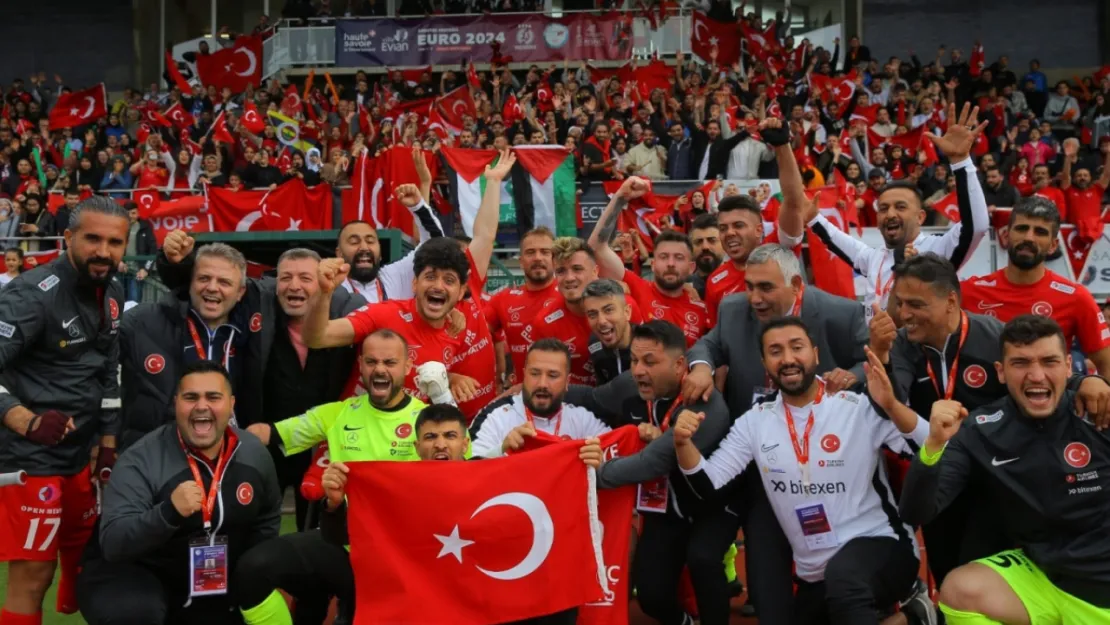 Türkiye'den Avrupa Şampiyonası'nda İsrail'e farklı tarife