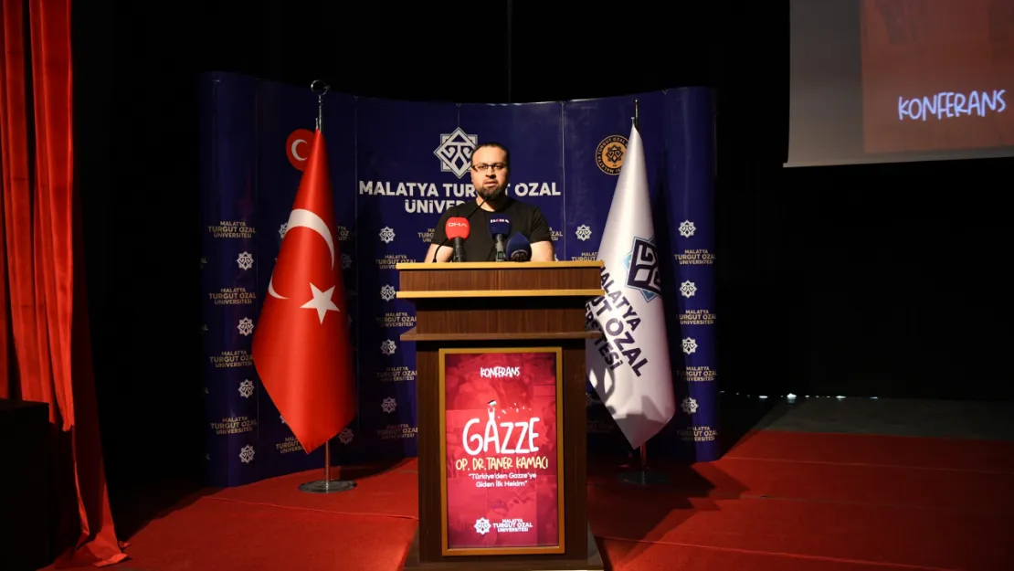 'Türkiye'den Gazze'ye Giden İlk Hekim Operatör Doktor Taner Kamacı' Konferansı Düzenlendi.
