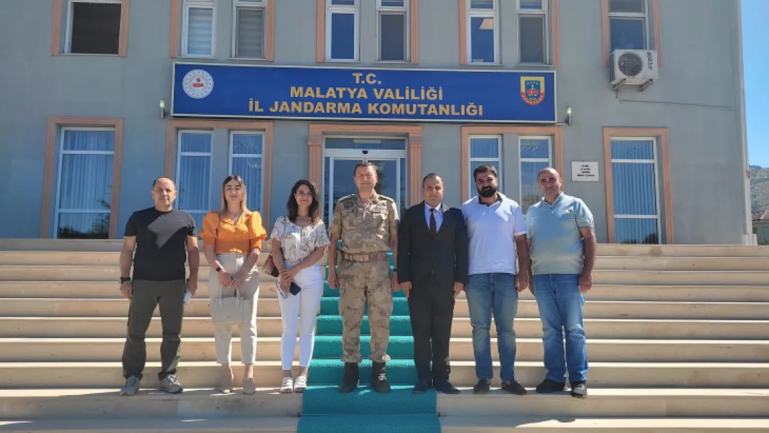 Türkiye Oryantiring Federasyonu Jandarma Komutanlığı'nı ziyaret etti.