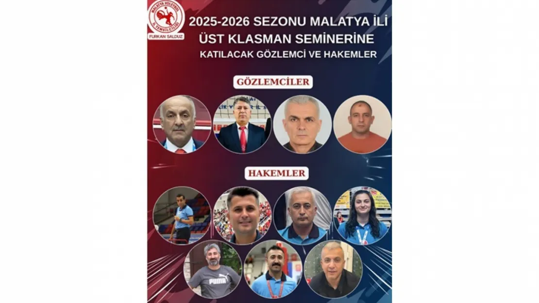 Türkiye Voleybol Federasyonu üst klasman hakem ve gözlemci semineri