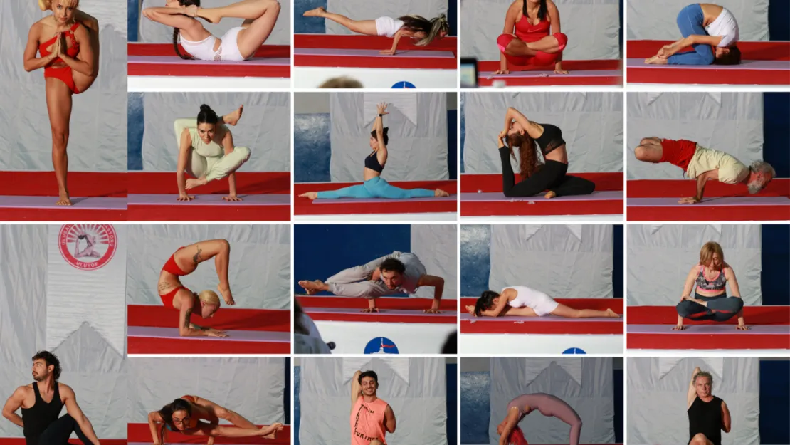 Türkiye Yoga Asana Yarışması'nda Sporcular Tarih Yazdı!