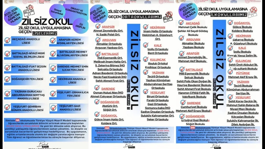 Türkiye Yüzyılı Maarif Modeli ile Zilsiz Okul Dönemi Başlıyor