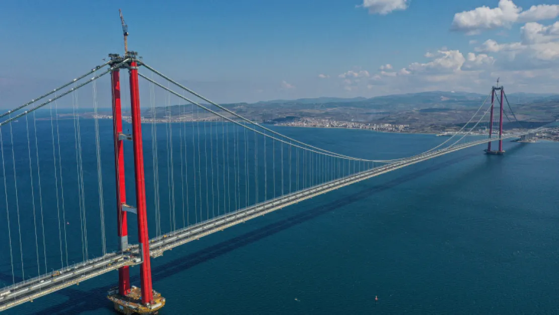 Ulaştırma ve Altyapı Bakanı Adil Karaismailoğlu, 1915 Çanakkale Köprüsü ile ilgili yazılı açıklama yaptı