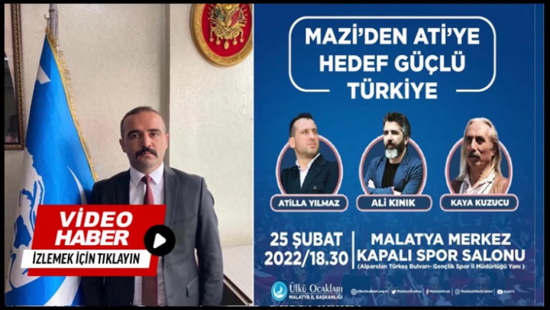 Ülkü Ocaklarından, 'Mazi'den Ati'ye Hedef Güçlü Türkiye' Konseri