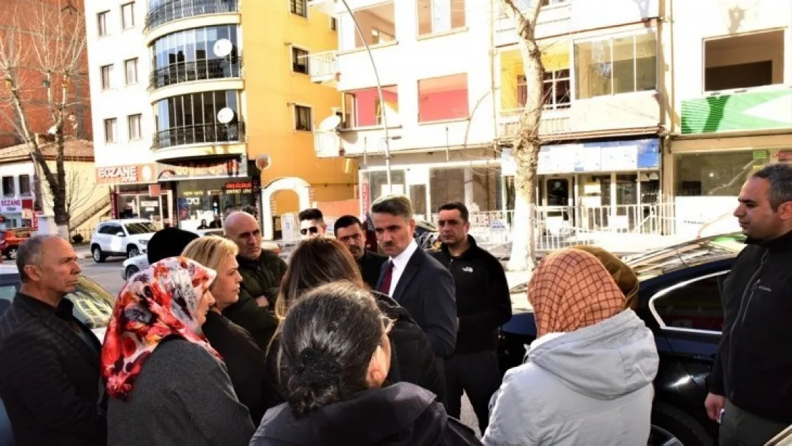 Vali Baruş, Fırat, Çöşnük, Yıldıztepe, Tandoğan ve Göztepe Mahallelerini Ziyaret Etti