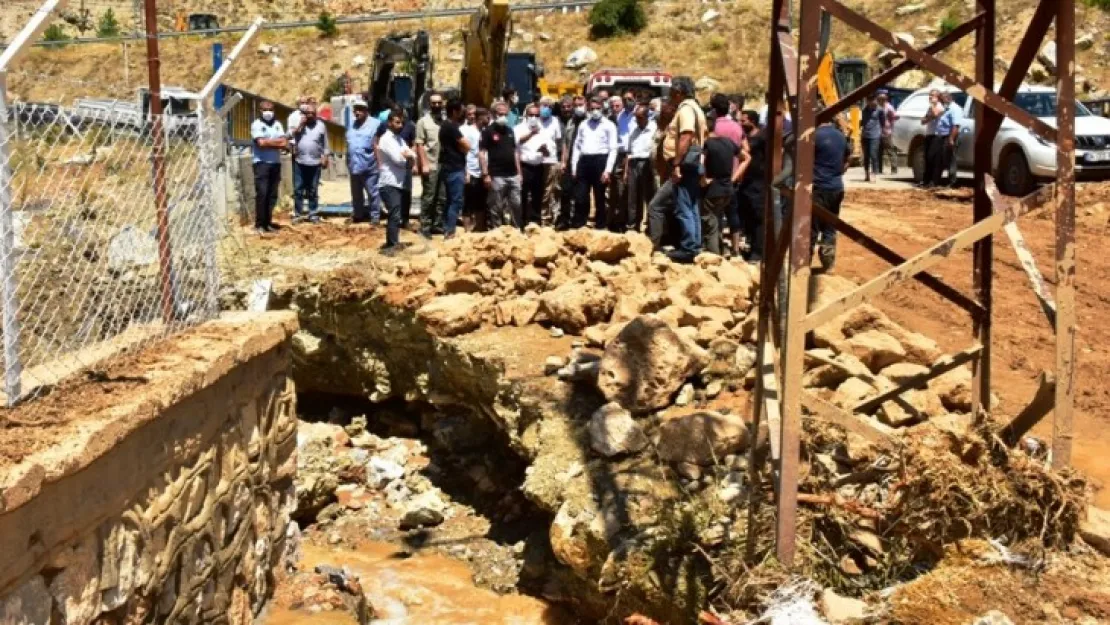 Vali Baruş, Kozluk Mahallesinde İncelemelerde Bulundu