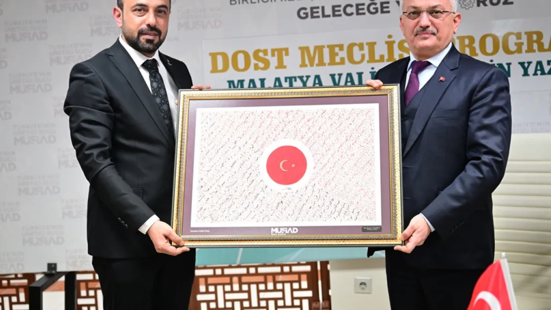 Vali Ersin Yazıcı Müstakil Sanayici ve İş Adamları Derneği Malatya Şubesi Tarafından Düzenlenen 'Dost Meclisi' Toplantısına Katıldı