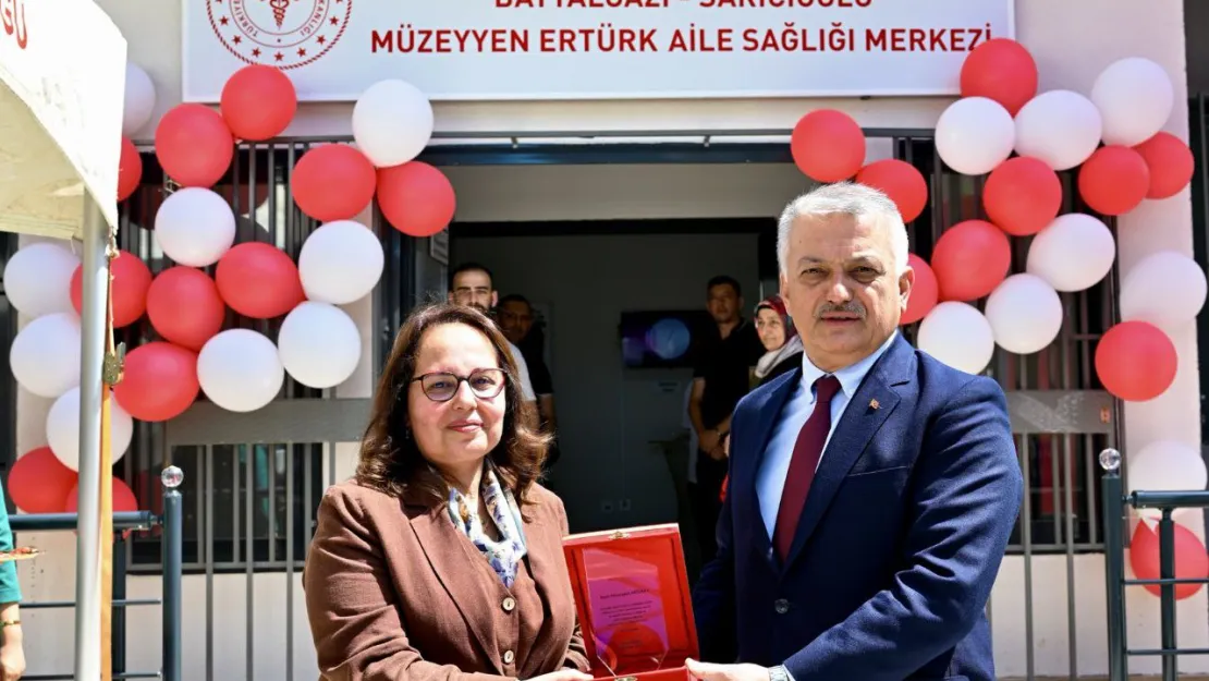 Vali Ersin Yazıcı, Müzeyyen Ertürk Aile Sağlığı Merkezi'nin Açılış Törenine Katıldı