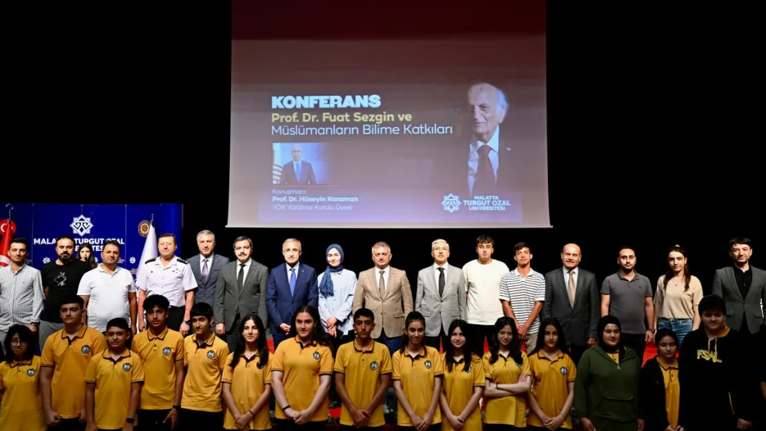 Vali Ersin Yazıcı 'Prof. Dr. Fuat Sezgin ve Müslümanların Bilime Katkıları' Konferansına Katıldı