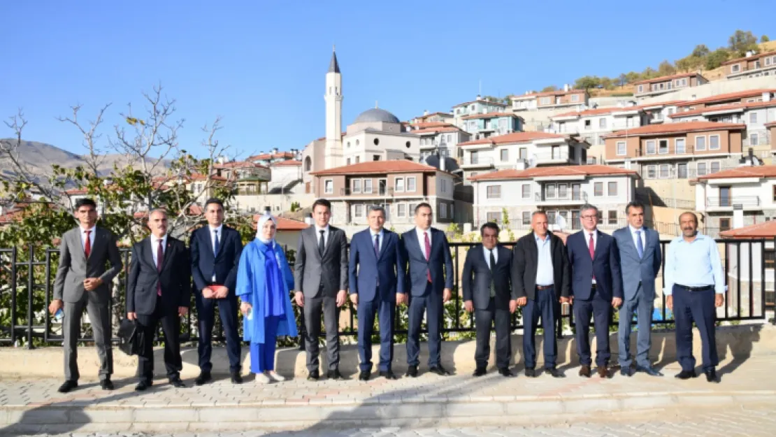 Vali Şahin Doğanyol ve Pütürge İlçelerinde İncelemelerde Bulundu