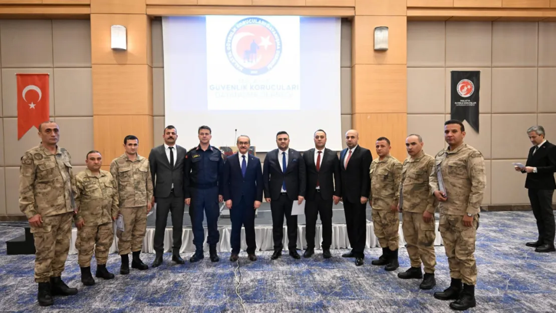 Vali Seddar Yavuz, Güvenlik Korucularına Takdir Belgesi Törenine Katıldı