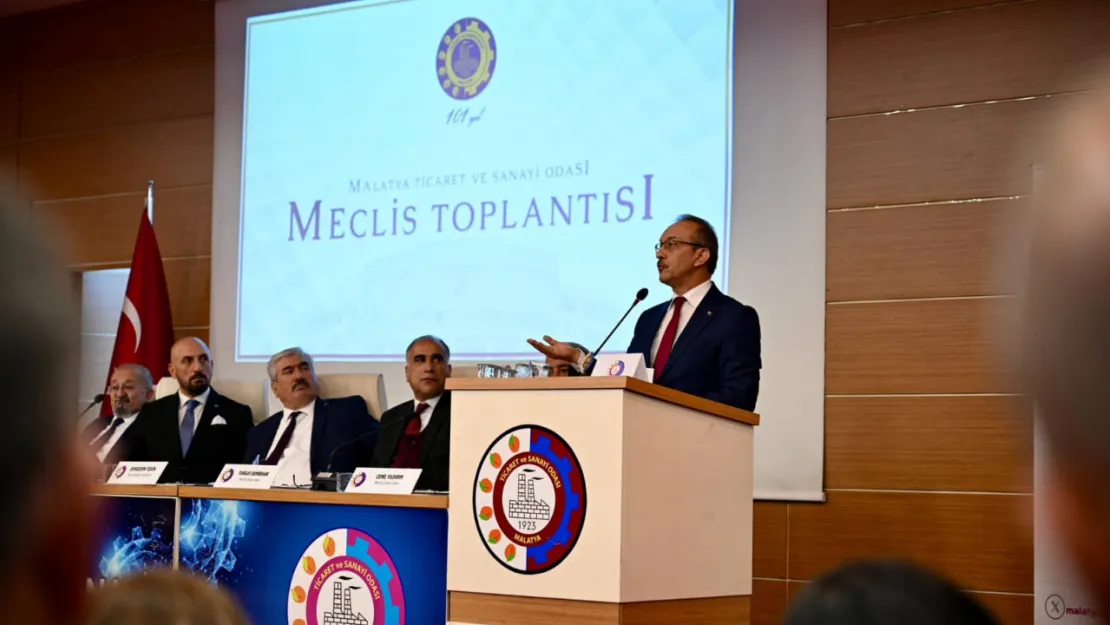 Vali Seddar Yavuz'un Katılımıyla Ticaret ve Sanayi Odası Olağan Meclis Toplantısı Gerçekleştirildi