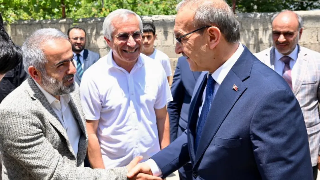 Vali Yavuz Yeşiltepe Eski Camii'nin Açılış Programına Katıldı