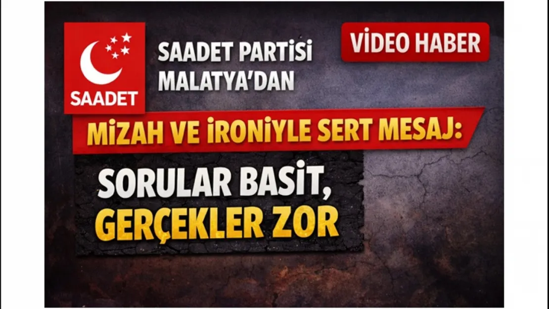 Yapay Zekâ Destekli Video ile Malatya'nın Yıllardır Çözülemeyen Sorunları Gündemde