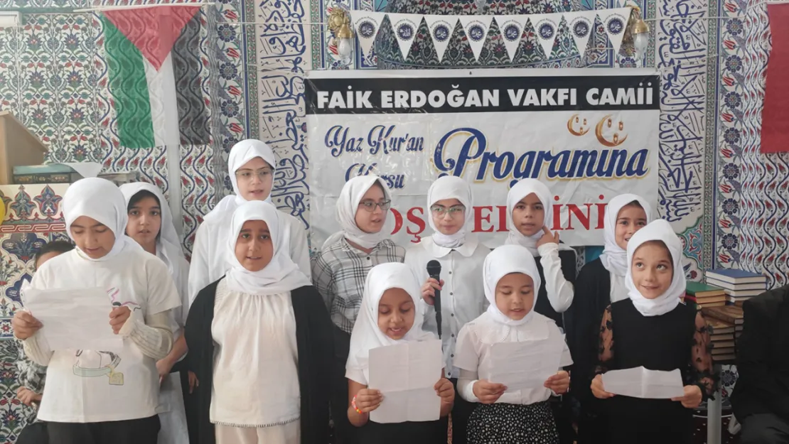 Yaz Kur'an kursu öğrencileri: Gelecek yılı sabırsızlıkla bekliyoruz