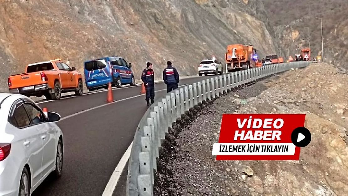 Yeni Erkenek Tüneli çevresinde yağış sonrası heyelan