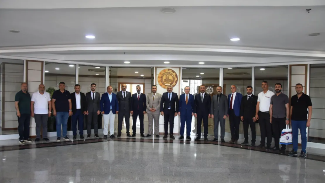 Yeniden Refah Partisi Genel Sekreteri Osmanağaoğlu'ndan Mtso'ya Ziyaret
