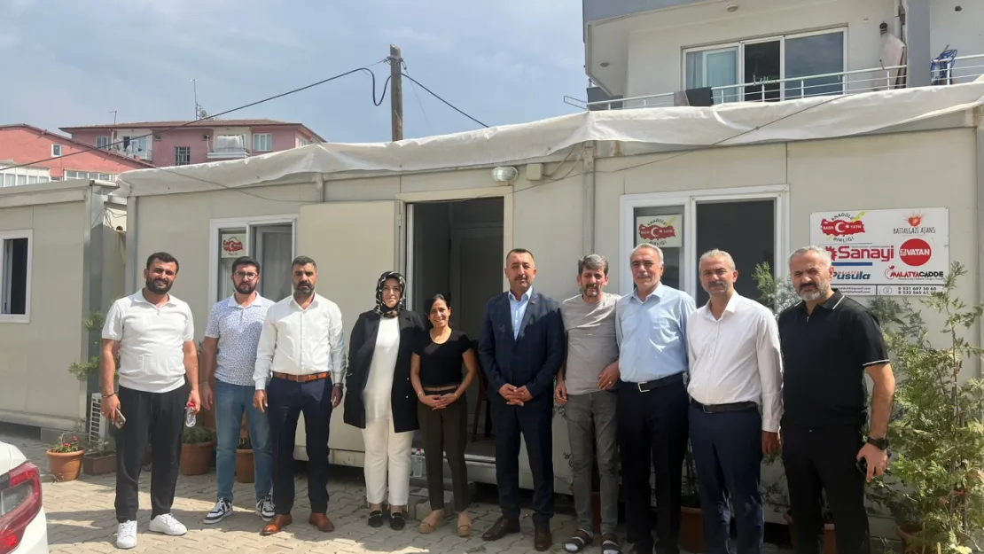 Yeniden Refah Partisi'nden Anadolu Basın Yayın Birliği'ne Ziyaret