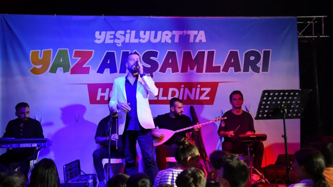 Yeşiltepe, 'Yeşilyurt'ta Yaz Akşamları' İle Şenlendi